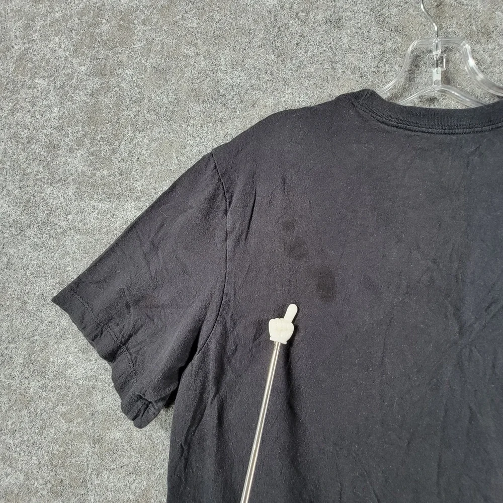Nike Sportswear Graphic T-Shirt Mens M Black Just Do It Logo Basketball is Music